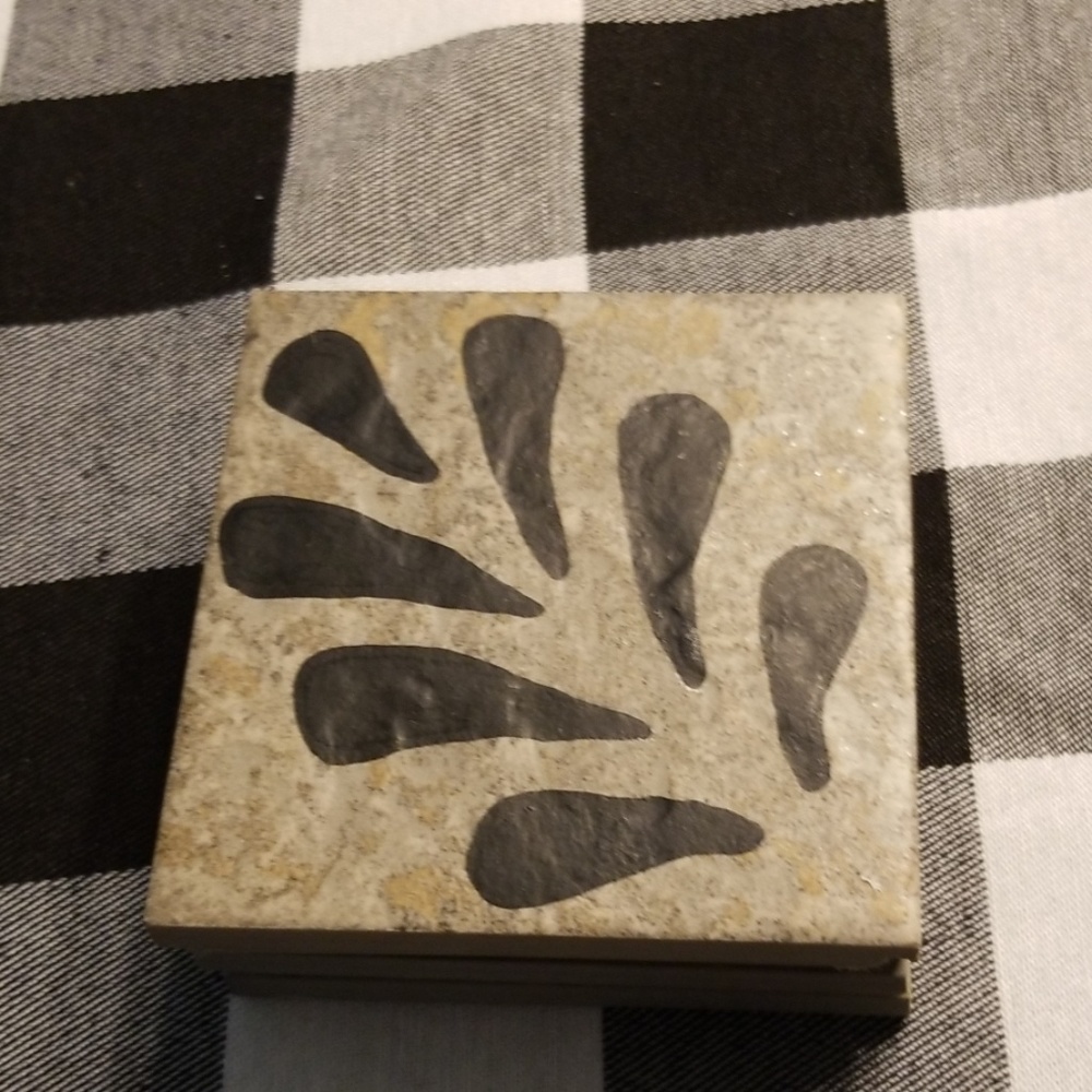 Hand Painted Tile Coasters